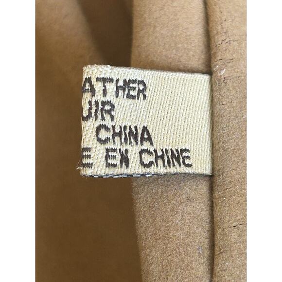 PATRICIA NASH Napoli Shoulder Bag Pleated Tan Leather Purse Hand Bag Preloved - Picture 14 of 16